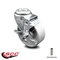 Service Caster 4 Inch Semi Steel Wheel Swivel Bolt Hole Caster with Brake SCC-BH20S414-SSS-TLB - alternate 3